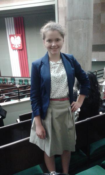 Justyna Kuka z I LO - finalistk konkursu dla przyszych liderek